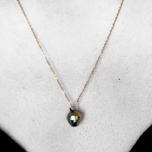 Dainty Brass Boho Bell Pendant